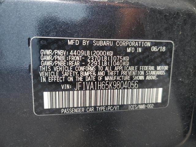 JF1VA1H65K9804056 Subaru Wrx Limited
