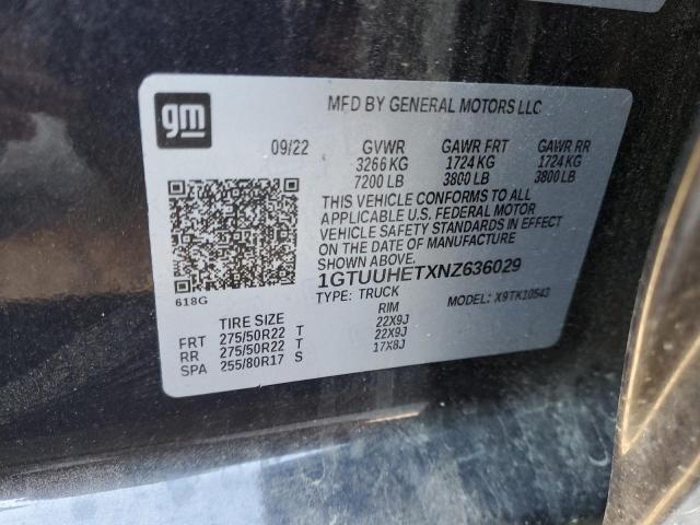 1GTUUHETXNZ636029 GMC Sierra K1500 Denali Ultimate