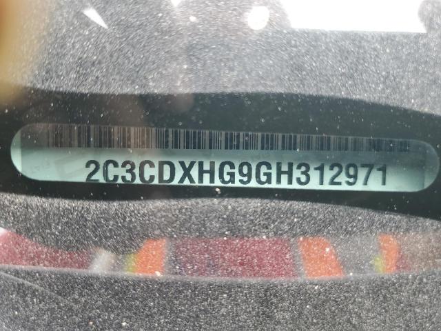 2C3CDXHG9GH312971 Dodge Charger Sxt