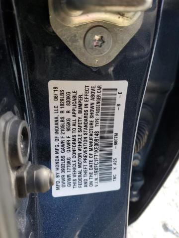 19XFC1F71KE009148 Honda CIVIC EXL