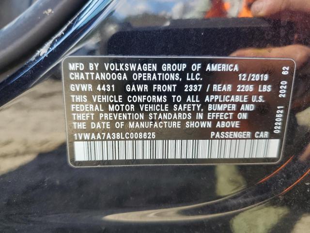 1VWAA7A38LC008625 Volkswagen PASSAT S