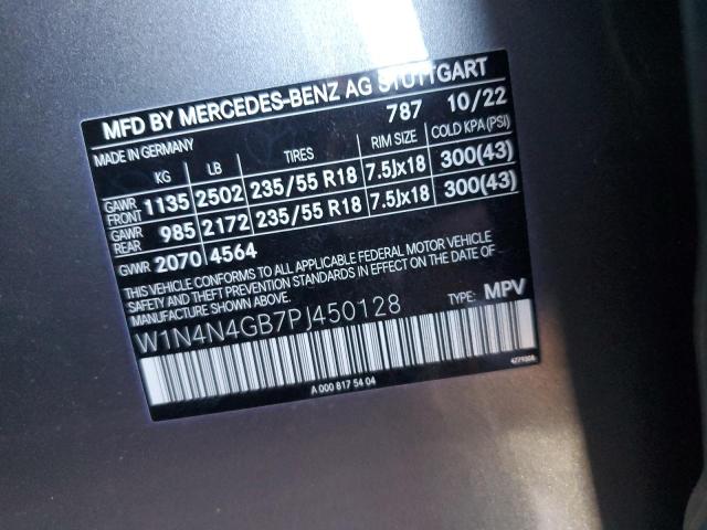 W1N4N4GB7PJ450128 Mercedes-Benz GLA 250