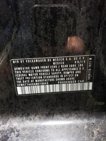 3VW5T7AU5GM016643 Volkswagen GTI S/SE