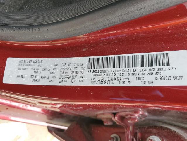 1C6SRFJT2LN134324 RAM 1500 Laie