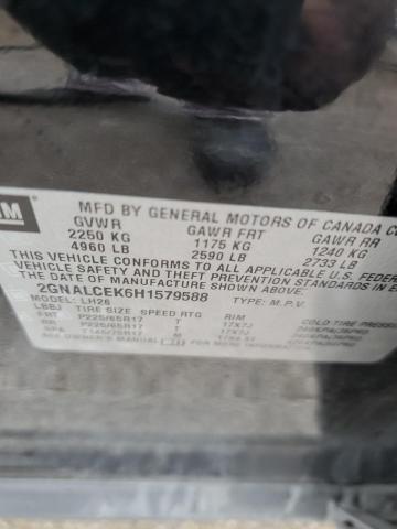 2GNALCEK6H1579588 Chevrolet EQUINOX LT