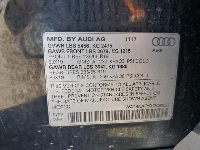 WA1BNAFY9J2090021 Audi Q5 Premium Plus