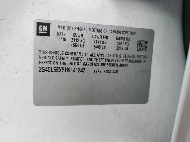 2G4GL5EX5H9141247 Buick Regal Sport Touring