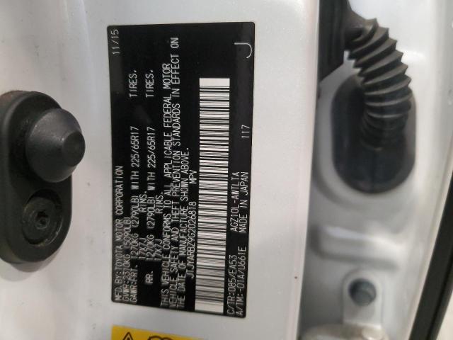 JTJYARBZ9G2026818 Lexus Nx 200t Base