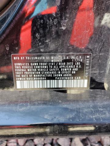 3VWCB7BU5LM006844 Volkswagen JETTA S