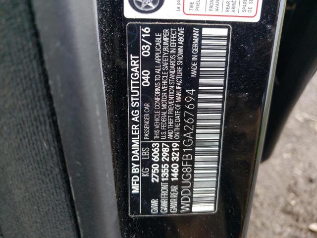 WDDUG8FB1GA267694 Mercedes-Benz S 550 4matic