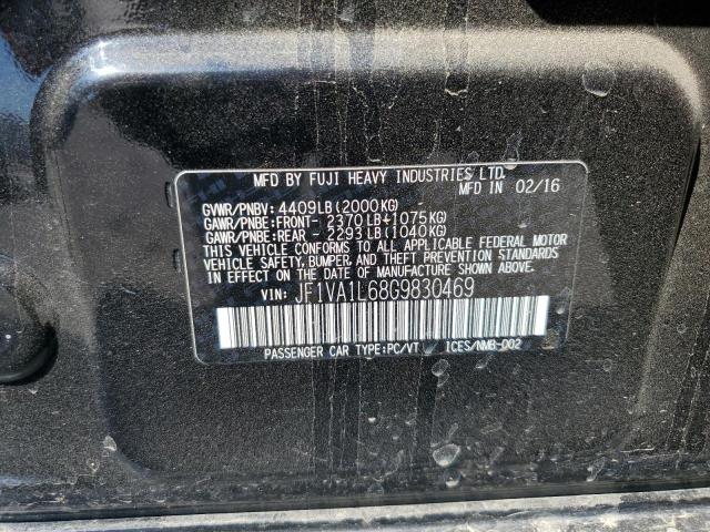 JF1VA1L68G9830469 Subaru Wrx Limited