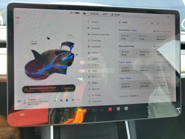 5YJ3E1EB6KF442168 Tesla MODEL 3