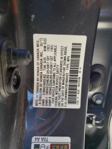 2HKRM4H7XFH664323 Honda CR-V EXL