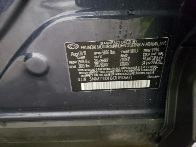 5NMZTDLB1JH076671 Hyundai SANTA FE SPORT