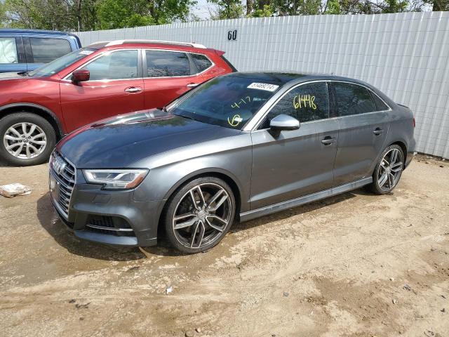 2017 Audi S3 Premium Plus მანქანა იყიდება აუქციონზე, vin: WAUB1GFF0H1014560, აუქციონის ნომერი: 51469214