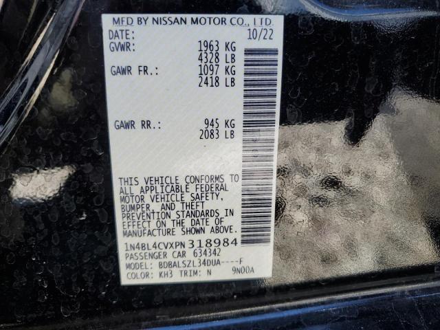 1N4BL4CVXPN318984 Nissan ALTIMA SR