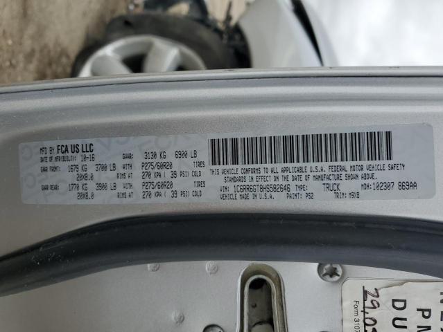 1C6RR6GT8HS582646 RAM 1500 Slt