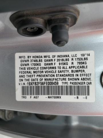 19XFB2F56FE008459 Honda Civic Lx