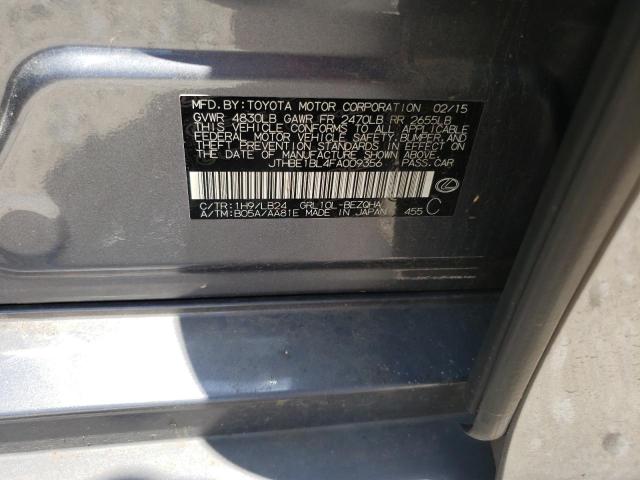 JTHBE1BL4FA009356 Lexus GS 350