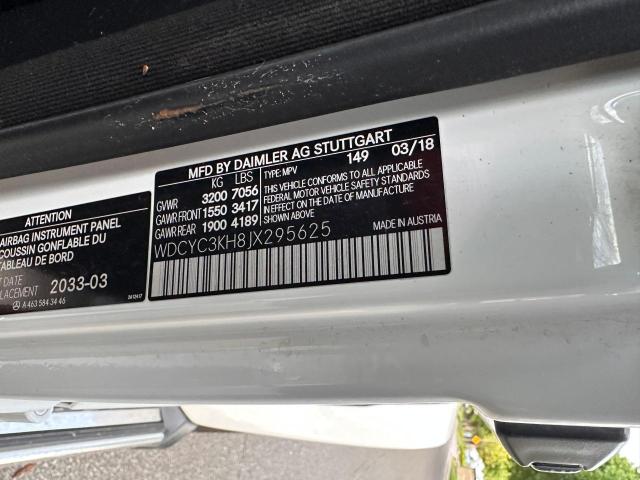 WDCYC3KH8JX295625 Mercedes-Benz G 550