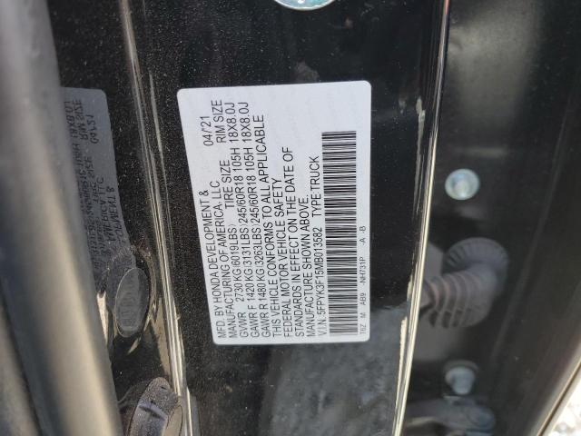 5FPYK3F15MB013582 Honda Ridgeline Sport