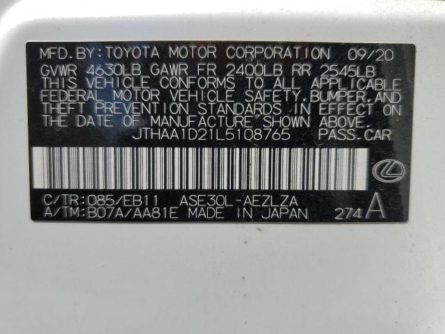 JTHAA1D21L5108765 Lexus IS 300