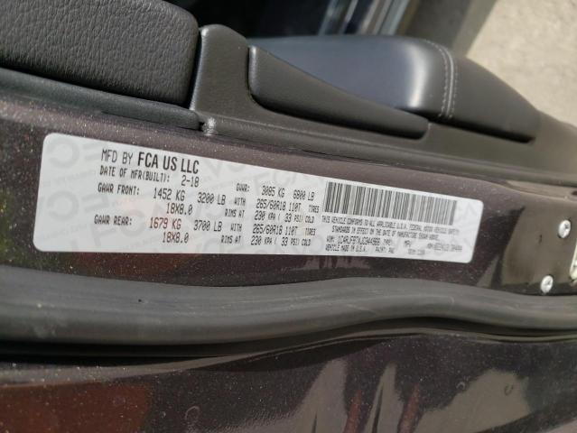1C4RJFBTXJC344966 Jeep Grand Cherokee Limited