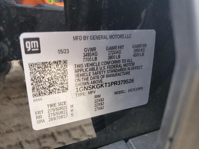 1GNSKGKT1PR379526 Chevrolet Suburban K1500 High Country