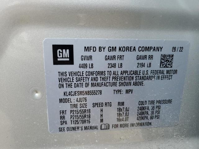KL4CJESM5NB555278 Buick Encore Preferred