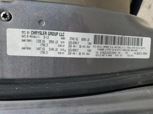 2C4RDGCG4ER154043 Dodge Grand Caravan Sxt