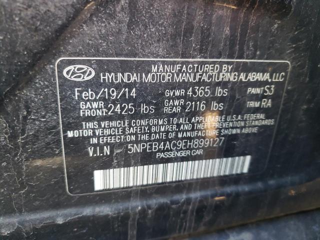 5NPEB4AC9EH899127 Hyundai SONATA GLS