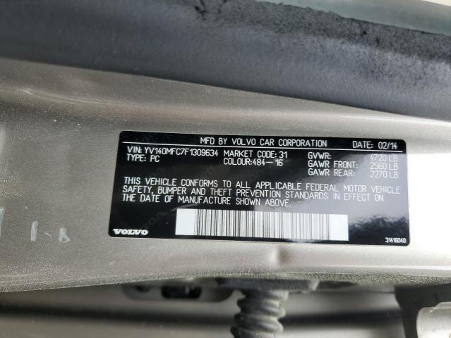 YV140MFC7F1309634 Volvo S60 Premier+