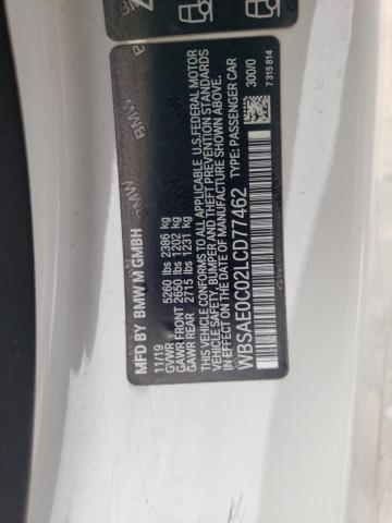 WBSAE0C02LCD77462 BMW M8