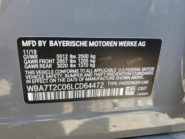 WBA7T2C06LCD64472 BMW 740 I