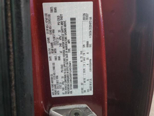1FMCU9GX8FUA53941 Ford ESCAPE SE