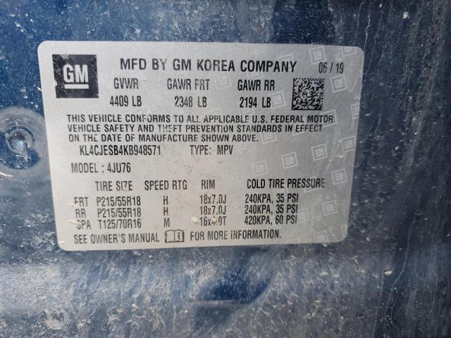 KL4CJESB4KB948571 Buick Encore Preferred