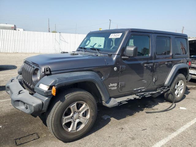 51764534 :رقم المزاد ، 1C4HJXDG9LW274847 vin ، 2020 Jeep Wrangler Unlimited Sport مزاد بيع