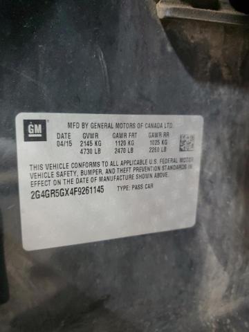 2G4GR5GX4F9261145 Buick Regal Premium