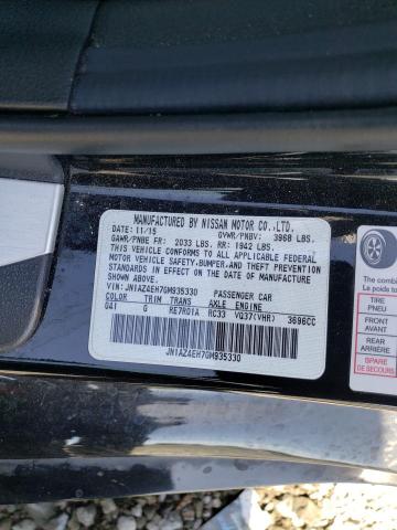 JN1AZ4EH7GM935330 Nissan 370Z BASE
