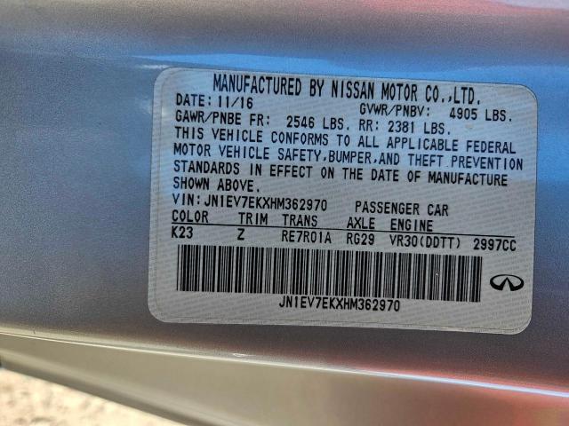 JN1EV7EKXHM362970 Infiniti Q60 Premium
