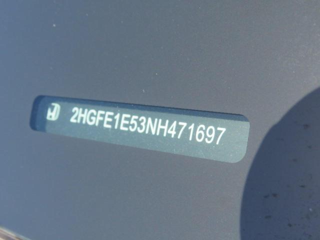 2HGFE1E53NH471697 Honda CIVIC SI