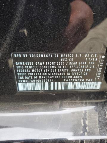 3VW4T7AU4GM030951 Volkswagen GTI S/SE