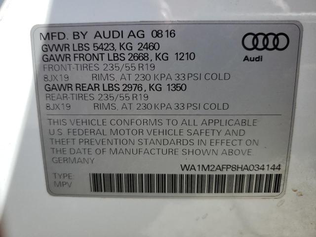 WA1M2AFP8HA034144 Audi Q5 Premium Plus