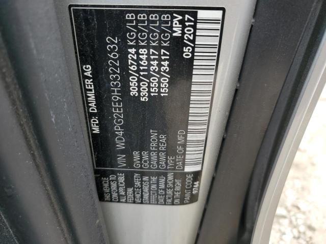 WD4PG2EE9H3322632 Mercedes-Benz Metris