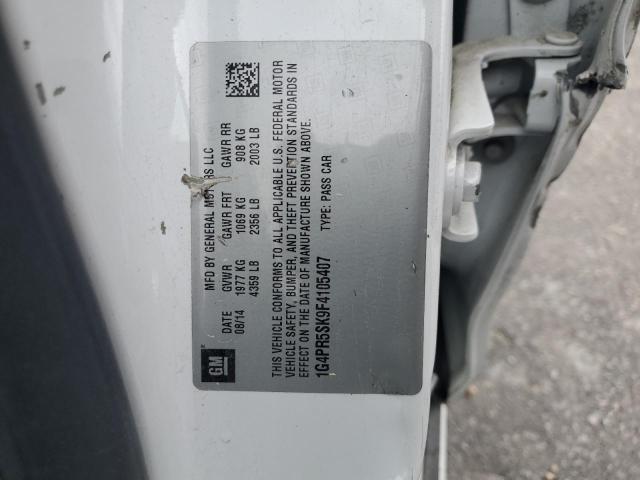 1G4PR5SK9F4105407 Buick Verano Convenience