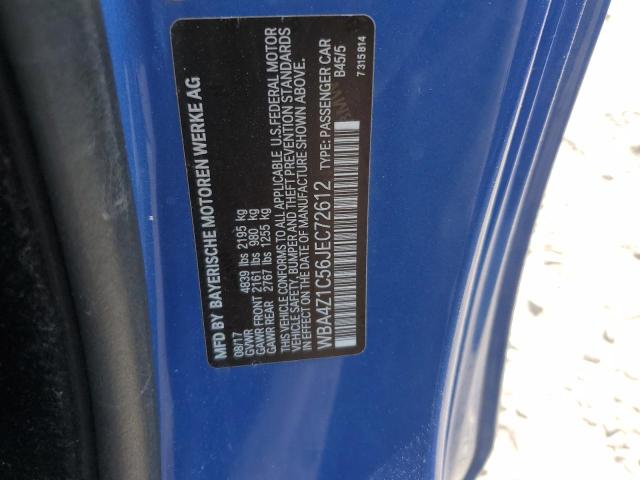 WBA4Z1C56JEC72612 BMW 430I