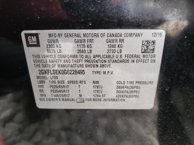 2GKFLSEK0G6228495 GMC Terrain Sle