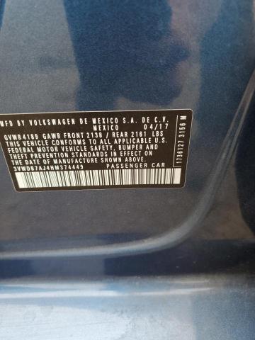 3VWDB7AJ4HM374449 Volkswagen JETTA SE