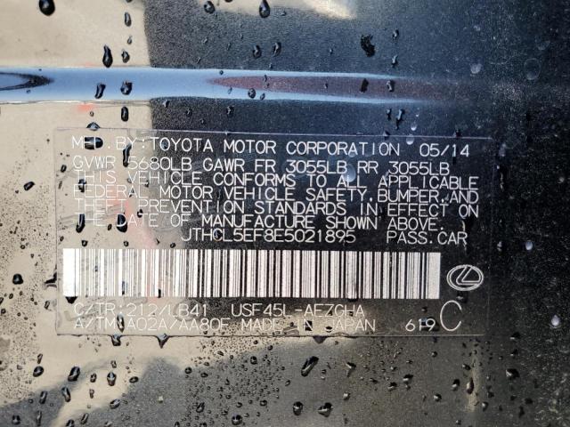 JTHCL5EF8E5021895 Lexus LS 460