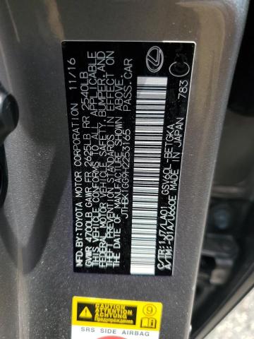 JTHBK1GG9H2253165 Lexus ES 350